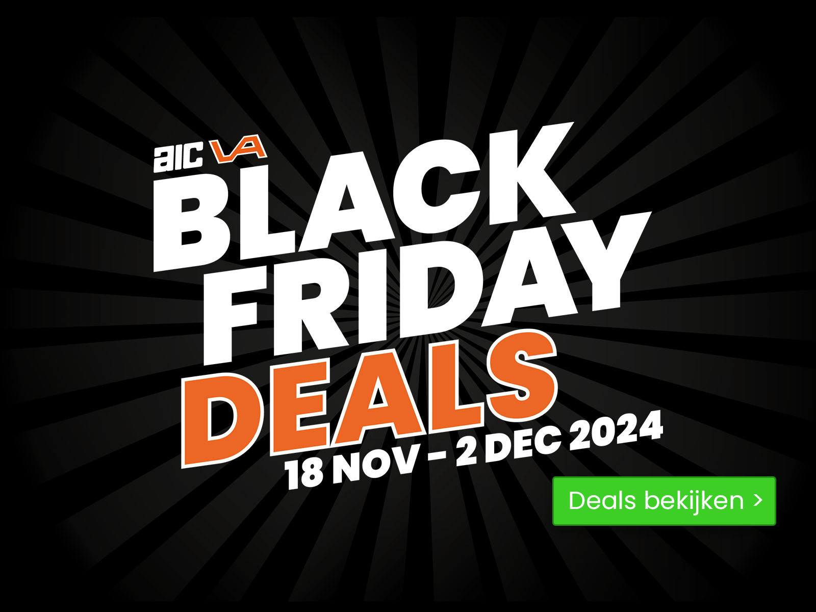 AIC Visser Black Friday 2024